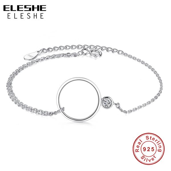 eleshe 100% 925 sterling silver circles bracelet & bangles for woman rhinestone round layer round female bracelets, Black
eleshe 100% 925 sterling silver circles bracelet & bangles for woman rhinestone round layer round female bracelets, Black