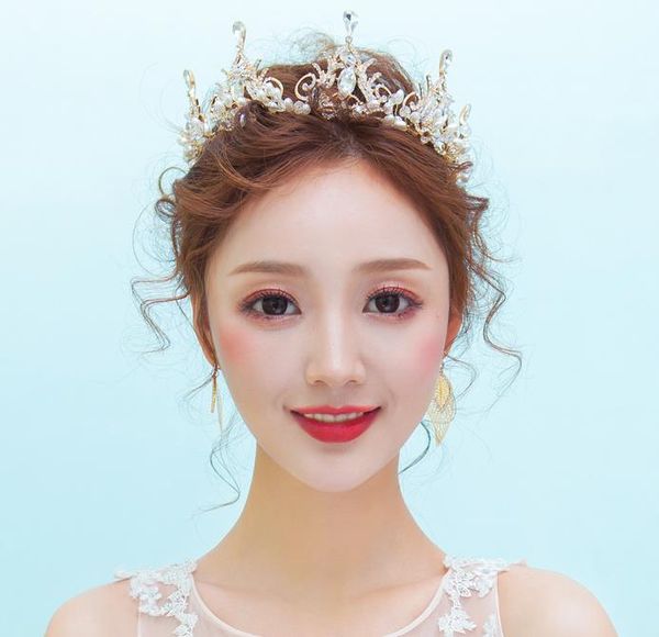 bridal crown headdress, sen fairy beauty accessories, super fairy wedding accessories, Silver
bridal crown headdress, sen fairy beauty accessories, super fairy wedding accessories, Silver