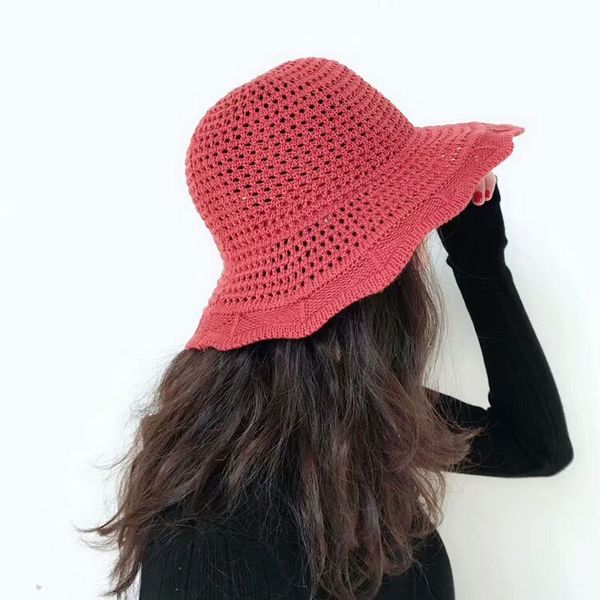 maxsiti u female hand-made cotton and linen knitted lace fisher hat spring summer sun bucket hat, Blue;gray
maxsiti u female hand-made cotton and linen knitted lace fisher hat spring summer sun bucket hat, Blue;gray