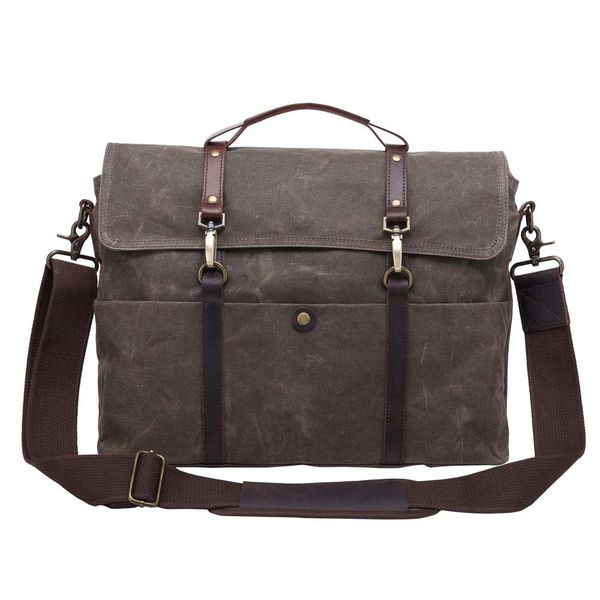 vintage leather canvas men's briefcase bussiness handbag retro shoulder messenger document case 15.6in computer lapbag
vintage leather canvas men's briefcase bussiness handbag retro shoulder messenger document case 15.6in computer lapbag