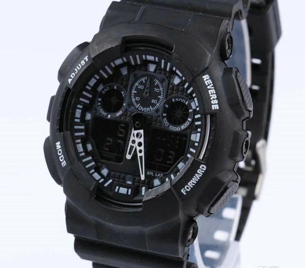 new big bang dual display sports watch ga100 G Black Display LED Fashion army military shocking watches men Casual runnin Watches #4578
new big bang dual display sports watch ga100 G Black Display LED Fashion army military shocking watches men Casual runnin Watches #4578