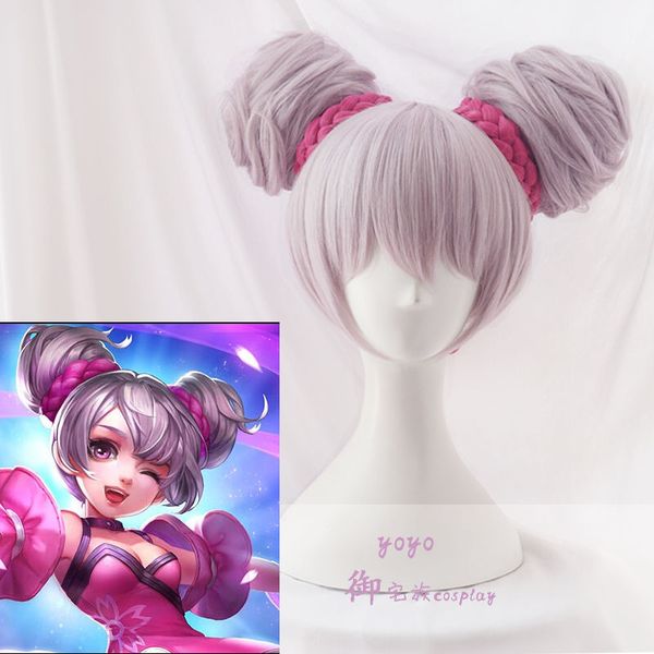 glory of the king missy rosa styling perücke anime cos wig aufführungen, Black;brown
glory of the king missy rosa styling perücke anime cos wig aufführungen, Black;brown