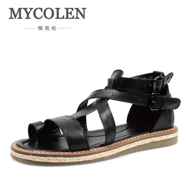 mycolen outdoors men sandals leather luxury designers men flats beach sandals brand casual shoes slippers men's, Black
mycolen outdoors men sandals leather luxury designers men flats beach sandals brand casual shoes slippers men's, Black