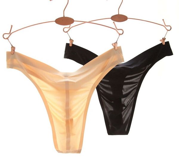 2017 new men's underwear male thong seamless ultra-thin low-waist t temptation transparent silky comfortable panties, Black;brown
2017 new men's underwear male thong seamless ultra-thin low-waist t temptation transparent silky comfortable panties, Black;brown