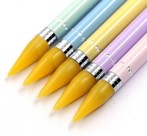 beauty salon dual-ended nail dotting pen crystal beads handle rhinestone studs picker wax pencil manicure nail art tool, Silver
beauty salon dual-ended nail dotting pen crystal beads handle rhinestone studs picker wax pencil manicure nail art tool, Silver