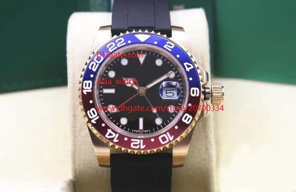 18k pink gold 116710 rubber bracelet sapphire blue red ceramic bezel 40mm automatic mechanical mens watch watches, Slivery;brown
18k pink gold 116710 rubber bracelet sapphire blue red ceramic bezel 40mm automatic mechanical mens watch watches, Slivery;brown
