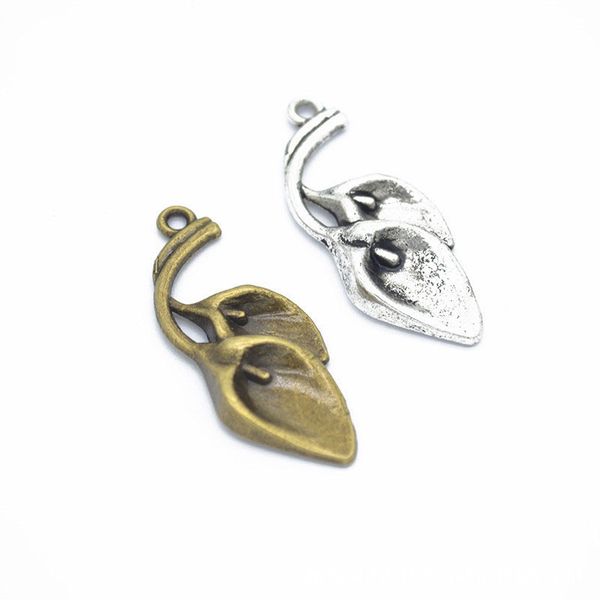 100 pcs 37*15mm calla lily flower charms pendant antique silver & antique bronze good for diy craft, Bronze;silver
100 pcs 37*15mm calla lily flower charms pendant antique silver & antique bronze good for diy craft, Bronze;silver