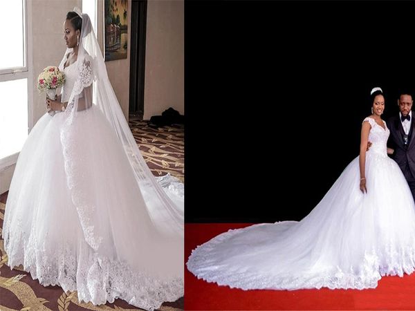 vintage white puffy ball gown lace country church wedding dresses cap sleeve lace long train bridal gowns african plus size vestido de novia
vintage white puffy ball gown lace country church wedding dresses cap sleeve lace long train bridal gowns african plus size vestido de novia