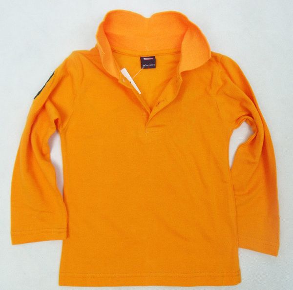 brands children polos t shirt kids lapel long sleeves baby polos t shirt boys clothing girl cotton t shirts embroidery tees 9910orange, Blue
brands children polos t shirt kids lapel long sleeves baby polos t shirt boys clothing girl cotton t shirts embroidery tees 9910orange, Blue