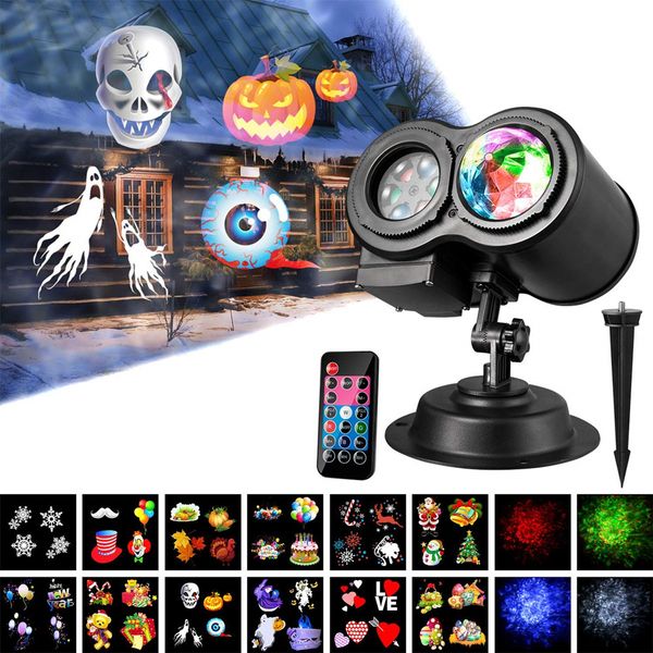 Ocean Wave Halloween Christmas Projector Lights 12 Slides 10 Colors 2-in-1 LED Landscape Lights Waterproof Home Party Garden Decorations
Ocean Wave Halloween Christmas Projector Lights 12 Slides 10 Colors 2-in-1 LED Landscape Lights Waterproof Home Party Garden Decorations