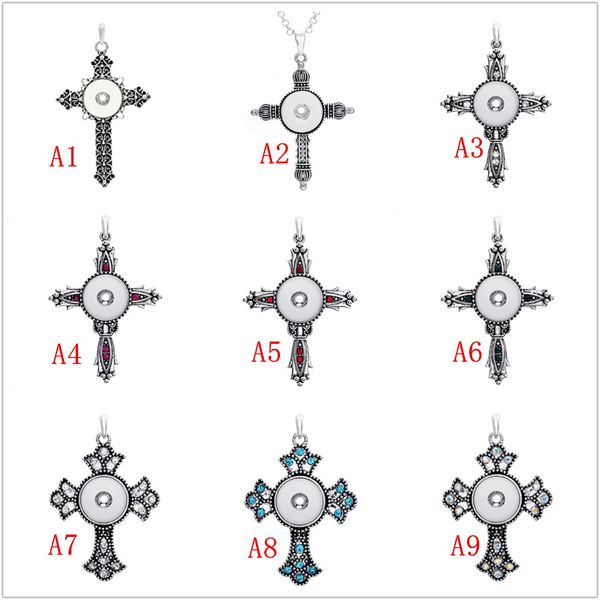 23 styles noosa cross jewelry assorted snap buttons chunk charms simple and elegant pendant necklaces stainless steel chain jewelry, Silver
23 styles noosa cross jewelry assorted snap buttons chunk charms simple and elegant pendant necklaces stainless steel chain jewelry, Silver