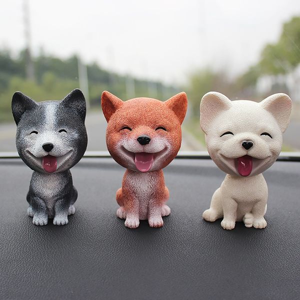 car ornament pvc cute shaking head dog automobiles interior dashboard swing nodding puppy doll decoration ornaments toys gift
car ornament pvc cute shaking head dog automobiles interior dashboard swing nodding puppy doll decoration ornaments toys gift