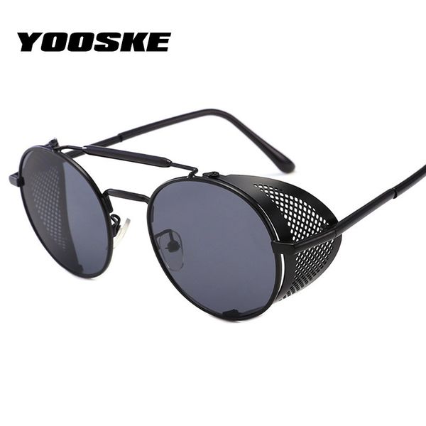 yooske metal round sunglasses women men retro flip steampunk sun glasses vintage gothic eyewear, White;black
yooske metal round sunglasses women men retro flip steampunk sun glasses vintage gothic eyewear, White;black