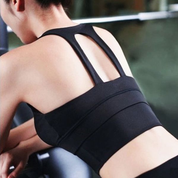 vertvie solid cross strap black yoga bra women padded push up sports bra quick dry fitted gym workout fitness crop bras, White;black
vertvie solid cross strap black yoga bra women padded push up sports bra quick dry fitted gym workout fitness crop bras, White;black