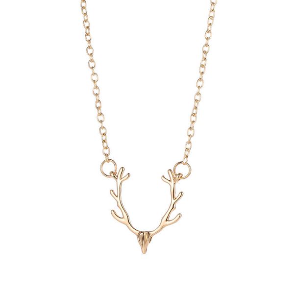 antlers pendant necklaces horns of elk charm necklace women necklaces gold silver rose gold fashion jewelry
antlers pendant necklaces horns of elk charm necklace women necklaces gold silver rose gold fashion jewelry