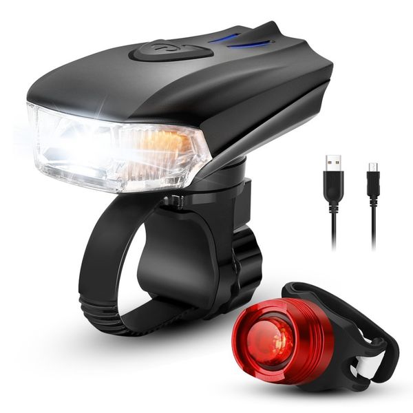 waterproof led usb rechargeable smart bike light set super bright 400 lumens bike headlight and tail light easy to install
waterproof led usb rechargeable smart bike light set super bright 400 lumens bike headlight and tail light easy to install