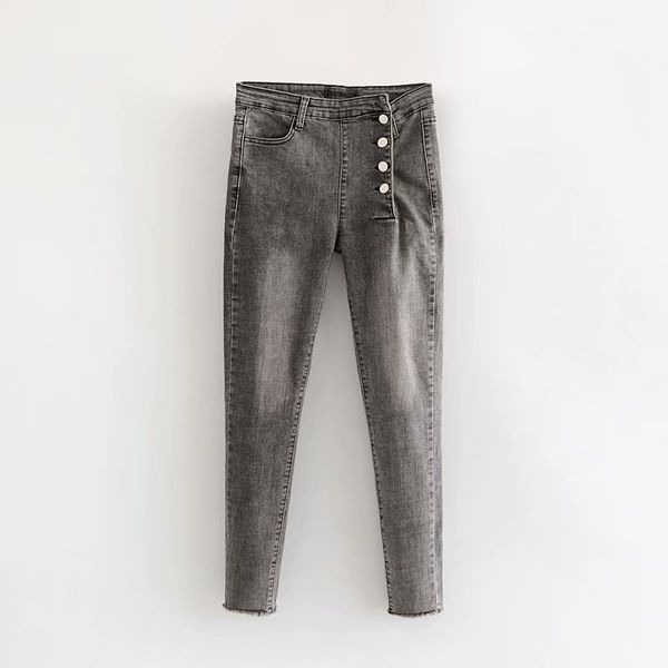 2018 autumn fashion women skinny jeans denim pencil pants washed jeans students casual jeggings, Blue
2018 autumn fashion women skinny jeans denim pencil pants washed jeans students casual jeggings, Blue