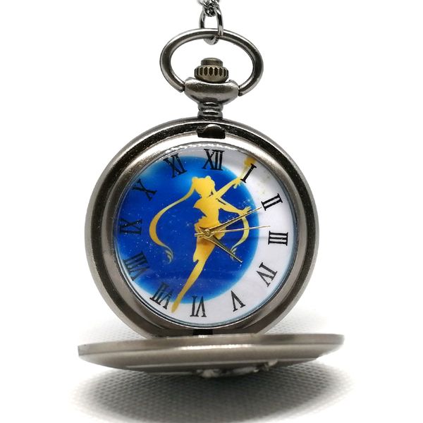 fashion grey sailor moon anime cartoons blue dial quartz pocket watch analog pendant necklace girl lady womens watches gift new, Slivery;golden
fashion grey sailor moon anime cartoons blue dial quartz pocket watch analog pendant necklace girl lady womens watches gift new, Slivery;golden