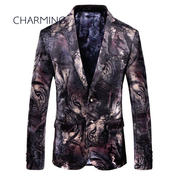 suit clothing for men, gentleman suit jacket, luxurious velvet tiger pattern printed fabrics, for singers, fashion party prom wedding dress, Black;gray
suit clothing for men, gentleman suit jacket, luxurious velvet tiger pattern printed fabrics, for singers, fashion party prom wedding dress, Black;gray