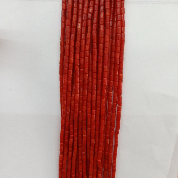 2x4mm natural red/pink/white coral beads tube shape loose coral beads for fashion bracelet necklace jewelry making diy 16, Black
2x4mm natural red/pink/white coral beads tube shape loose coral beads for fashion bracelet necklace jewelry making diy 16, Black