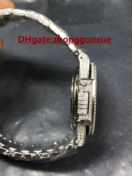 popular full diamond brand men039s watch automatic mechanical movement 40mm double sapphire mirror shiny diamond watch, Slivery;brown
popular full diamond brand men039s watch automatic mechanical movement 40mm double sapphire mirror shiny diamond watch, Slivery;brown