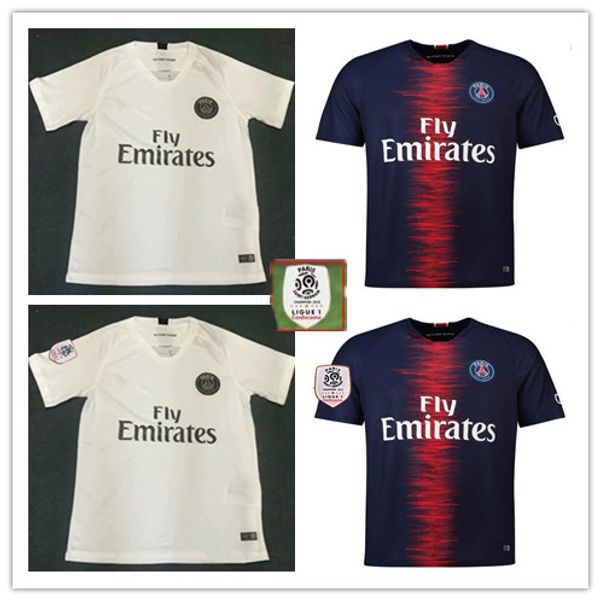 2018 2019 Paris 7 MBAPPE soccer jersey with ligue 1 patch 18 19 CAVANI PSG home away survetement maillot de foot football shirts
2018 2019 Paris 7 MBAPPE soccer jersey with ligue 1 patch 18 19 CAVANI PSG home away survetement maillot de foot football shirts