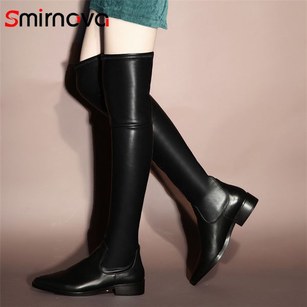 smirnova long boots new arrive 2018 autumn suede+pu leather boots classic over the knee black fashion woman shoes winter
smirnova long boots new arrive 2018 autumn suede+pu leather boots classic over the knee black fashion woman shoes winter
