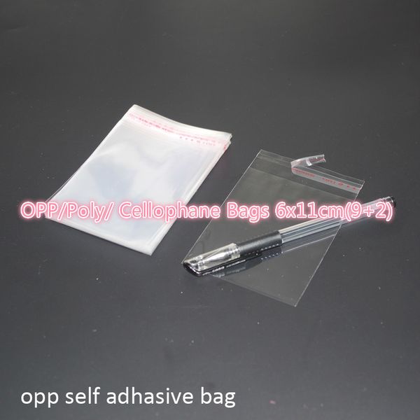 500pcs clear resealable opp poly cellophane bags 6x11cm 92 transparent opp gift bags plastic packaging bag self adhesive seal
500pcs clear resealable opp poly cellophane bags 6x11cm 92 transparent opp gift bags plastic packaging bag self adhesive seal