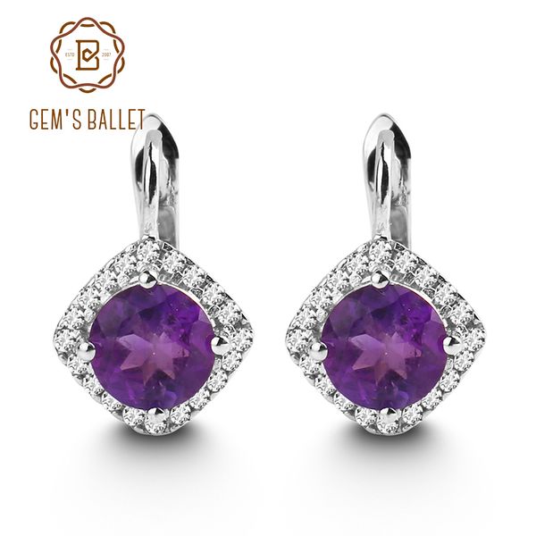 gem's ballet noble mysterious natural amethyst gemstone stud earrings 925 sterling silver purple earrings fine jewelry for women, Golden;silver
gem's ballet noble mysterious natural amethyst gemstone stud earrings 925 sterling silver purple earrings fine jewelry for women, Golden;silver