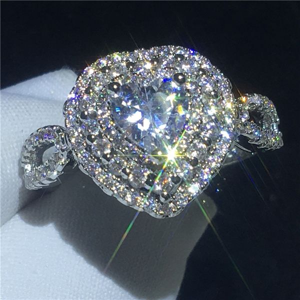 heart shape ring silver color micro pave 5a cz stone engagement wedding band ring for women bridal fashion jewelry, Slivery;golden
heart shape ring silver color micro pave 5a cz stone engagement wedding band ring for women bridal fashion jewelry, Slivery;golden