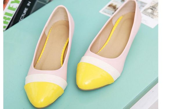 send woman's shoes blue patchwork middle heel single shoes slope heel, Black 
send woman's shoes blue patchwork middle heel single shoes slope heel, Black