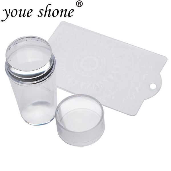 youe shone nail art 2 pcs soft silicone head nail seal frosted handle with cover + large scraper tool set, White
youe shone nail art 2 pcs soft silicone head nail seal frosted handle with cover + large scraper tool set, White