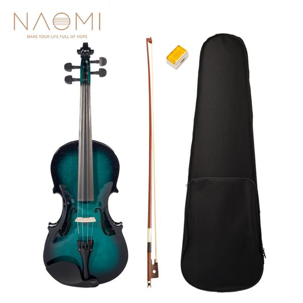 naomi acoustic violin 4/4 violin full size fiddle +case bow rosin blue & black for students beginners violin accessories set new
naomi acoustic violin 4/4 violin full size fiddle +case bow rosin blue & black for students beginners violin accessories set new