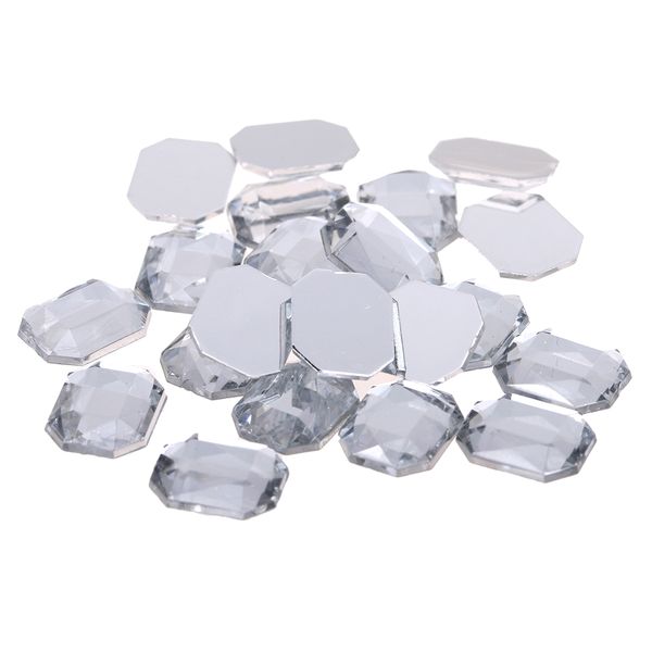 clear color rectangular flat facets craft art big gems shiny stones diy nail art phone cases garments supplies, Silver;gold
clear color rectangular flat facets craft art big gems shiny stones diy nail art phone cases garments supplies, Silver;gold