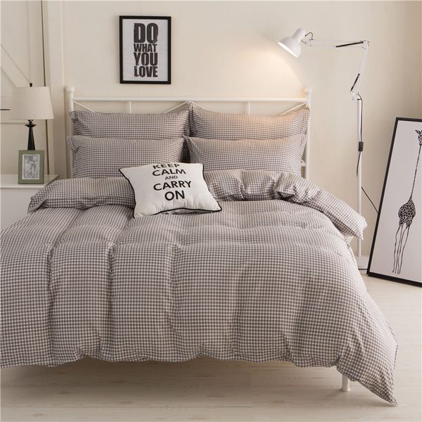 mecerock modern simple soft bedding set gray plaid duvets and bedding sets full king size bed sheet set nordic bed covers
mecerock modern simple soft bedding set gray plaid duvets and bedding sets full king size bed sheet set nordic bed covers