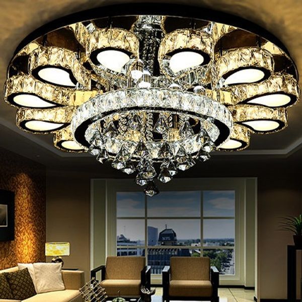 round crystal led ceiling light romantic art crystal home and commercial lighting ceiling lamp 110-240v
round crystal led ceiling light romantic art crystal home and commercial lighting ceiling lamp 110-240v