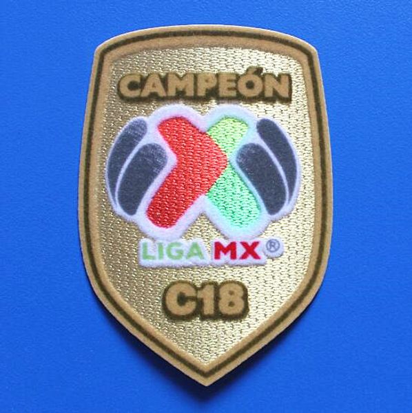 2018 Campeon Liga MX C18 Футбольный патч Футбольный знак мексиканской футбольной лиги
2018 Campeon Liga MX C18 Футбольный патч Футбольный знак мексиканской футбольной лиги