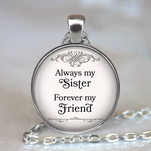 

Best Friends Are The Sisters We Choose Forever My Friend Necklace Sister Necklace Sisters Jewelry Sister Gift Family Gift Sisters Fashion