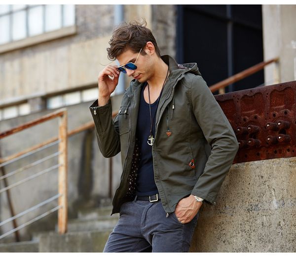 large size mens wear hooded long sleeved jacket 4xl black khaki army green wind proof jacket, Black;brown
large size mens wear hooded long sleeved jacket 4xl black khaki army green wind proof jacket, Black;brown