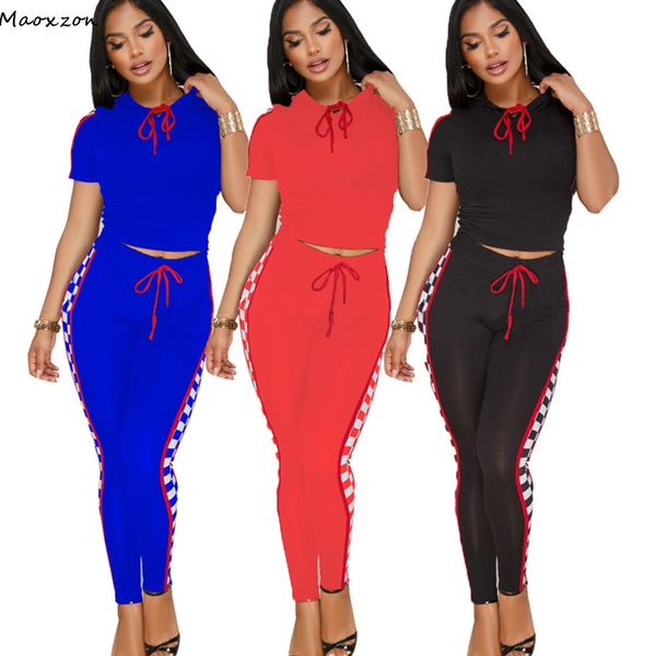 maoxzon women's sets plaid slim tracksuits active wear hooded crop and pants 2 piece set ladies athleisure two piece suits, White;black
maoxzon women's sets plaid slim tracksuits active wear hooded crop and pants 2 piece set ladies athleisure two piece suits, White;black