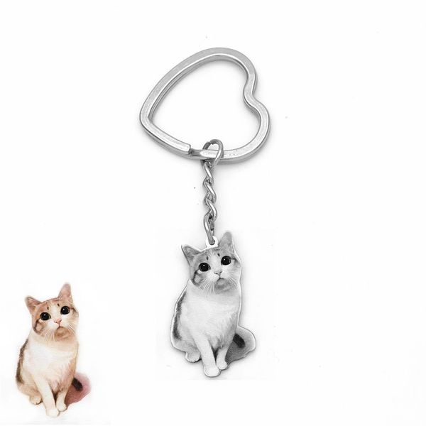 personalized custom pet jewelry keychain stainless steel engrave p key chain for dog keepsake gift dropshipping, Silver
personalized custom pet jewelry keychain stainless steel engrave p key chain for dog keepsake gift dropshipping, Silver
