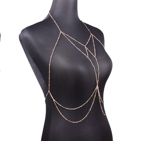 body chain women jewelry 2018 chain bra statement bodychain summer fashion jewelry beach accessories, Silver
body chain women jewelry 2018 chain bra statement bodychain summer fashion jewelry beach accessories, Silver