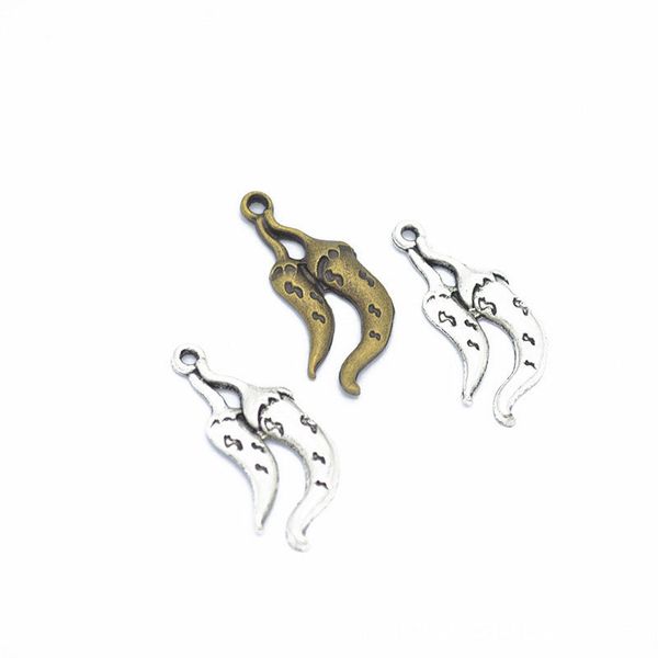 300 pcs-antique silver & antique bronze chili pepper charms pendant 31*14mm good for diy craft, jewelry making, Bronze;silver
300 pcs-antique silver & antique bronze chili pepper charms pendant 31*14mm good for diy craft, jewelry making, Bronze;silver