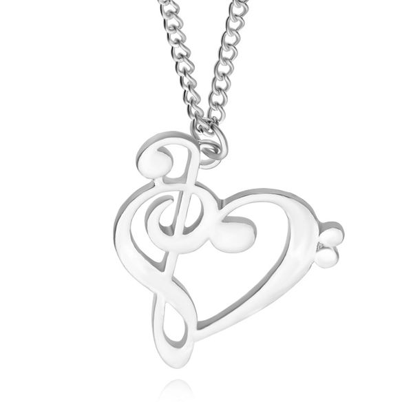 2016 minimalist simple fashion hollow heart shaped musical note pendant necklace music jewelry special gift, Silver
2016 minimalist simple fashion hollow heart shaped musical note pendant necklace music jewelry special gift, Silver