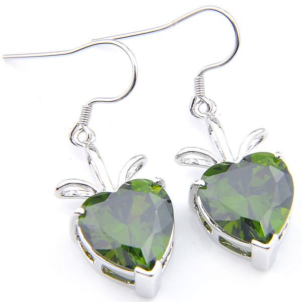 luckyshine bridal jewelry heart fire peridot earrings 925 silver plated green zircon for women charm wedding drop earrings austrian crystal
luckyshine bridal jewelry heart fire peridot earrings 925 silver plated green zircon for women charm wedding drop earrings austrian crystal