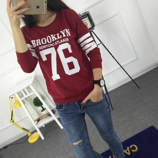 2017 fashion hoodies sweatshirt truien summer women crewneck brooklyn 76 printed hoody tracksuit, Black
2017 fashion hoodies sweatshirt truien summer women crewneck brooklyn 76 printed hoody tracksuit, Black