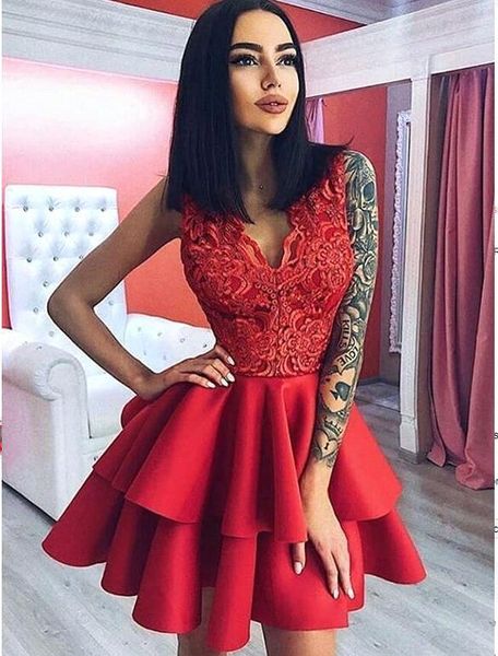 vintage red cocktail homecoming dresses v neck lace short sleeves a line prom party evening dress gowns red carpets, Blue;pink
vintage red cocktail homecoming dresses v neck lace short sleeves a line prom party evening dress gowns red carpets, Blue;pink