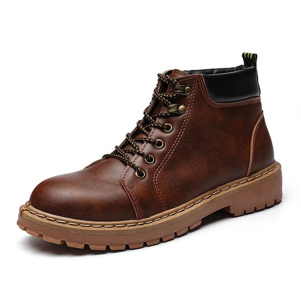 style martin boots men sneakers hight quality leather ankle work boots men winter snow boots mens shoes casual, Black
style martin boots men sneakers hight quality leather ankle work boots men winter snow boots mens shoes casual, Black