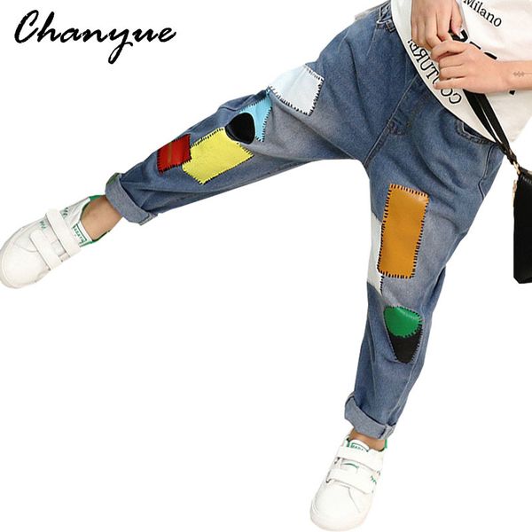 chanyue children jeans pattern patchwork girls jeans for boys fashion pants 2018 kids trousers spring autumn denim pants y18103008, Blue
chanyue children jeans pattern patchwork girls jeans for boys fashion pants 2018 kids trousers spring autumn denim pants y18103008, Blue