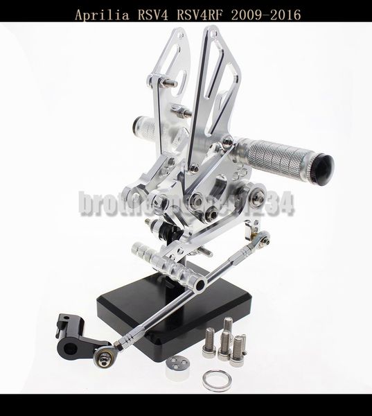 мотоцикл с чпу rearsets задние ноги колышки задний набор подножки полностью регулируемые задние подножки, пригодный для aprilia rsv4 rsv4rf
мотоцикл с чпу rearsets задние ноги колышки задний набор подножки полностью регулируемые задние подножки, пригодный для aprilia rsv4 rsv4rf